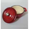 Enamel cast iron mini casserole